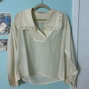 Chloe Cream Blouse